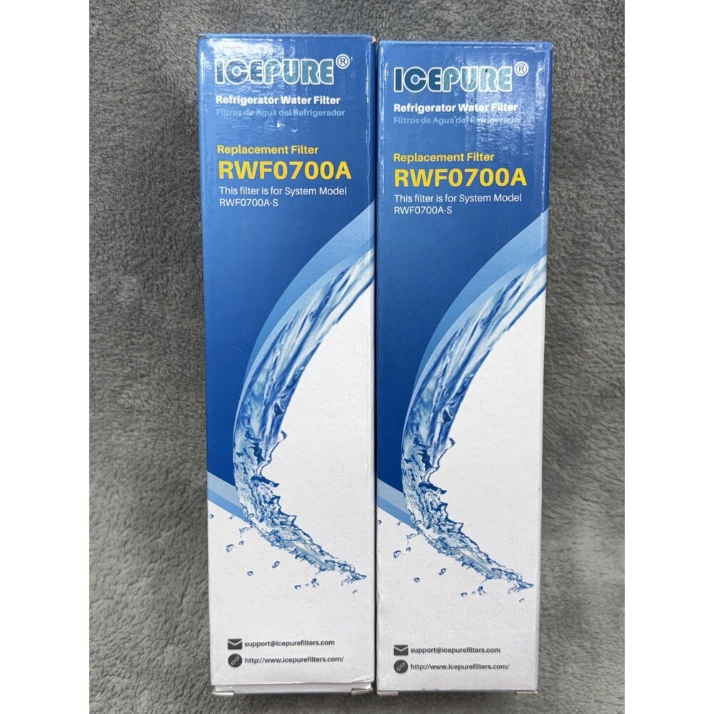 IcePure RWF0700A Water Filter for Samsung White Lot of 2 NIB